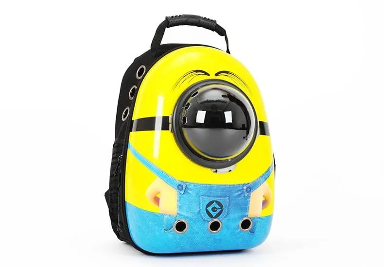 Space Capsule Bubble Window Pet Backpack