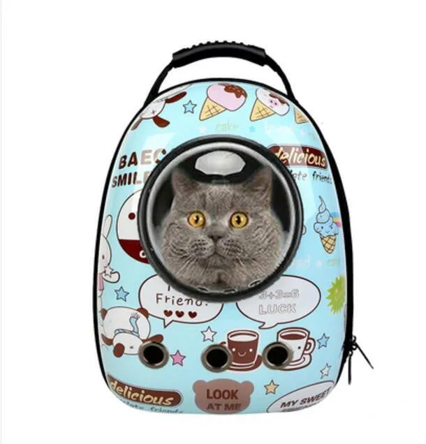 Space Capsule Bubble Window Pet Backpack