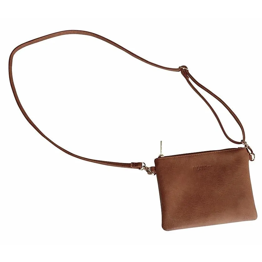 Viaduct Clutch Bag - Brown