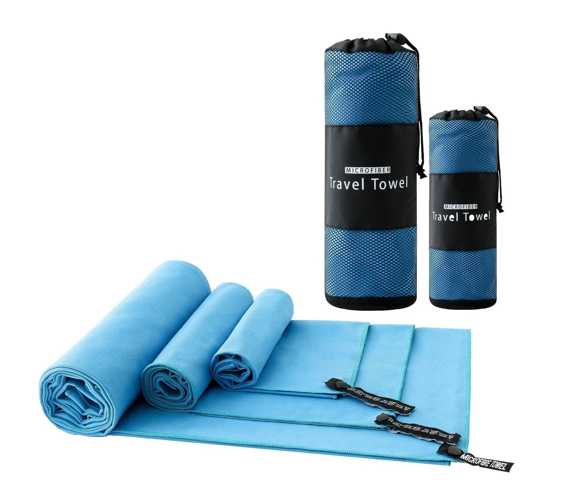 Water-absorbing fast dry microfiber sports