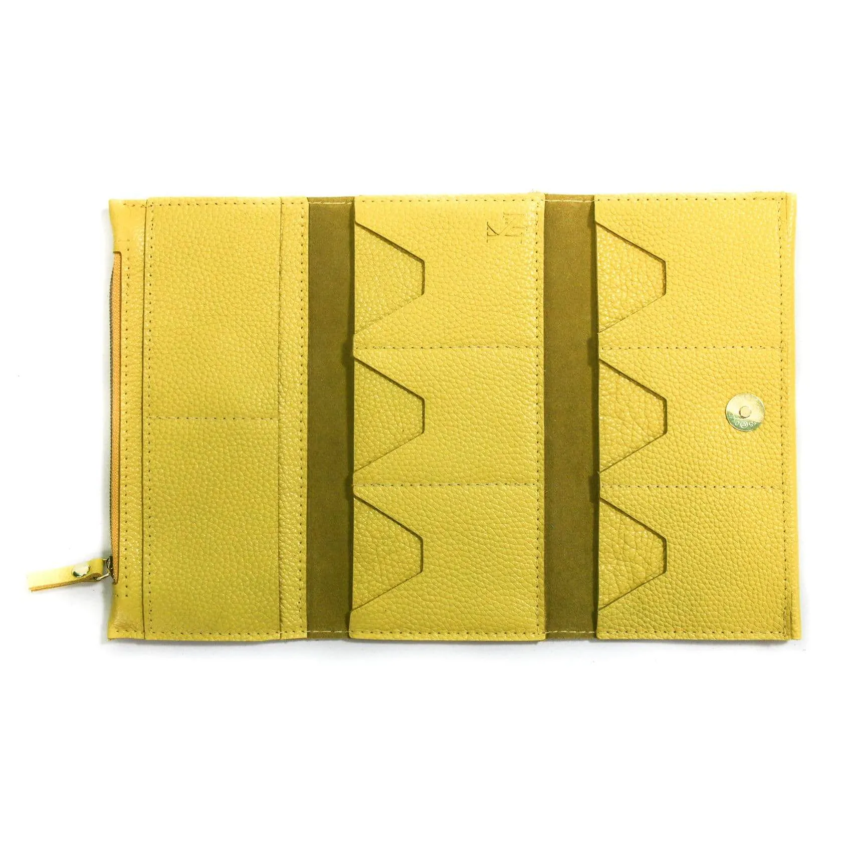 Yellow Leather Wallet