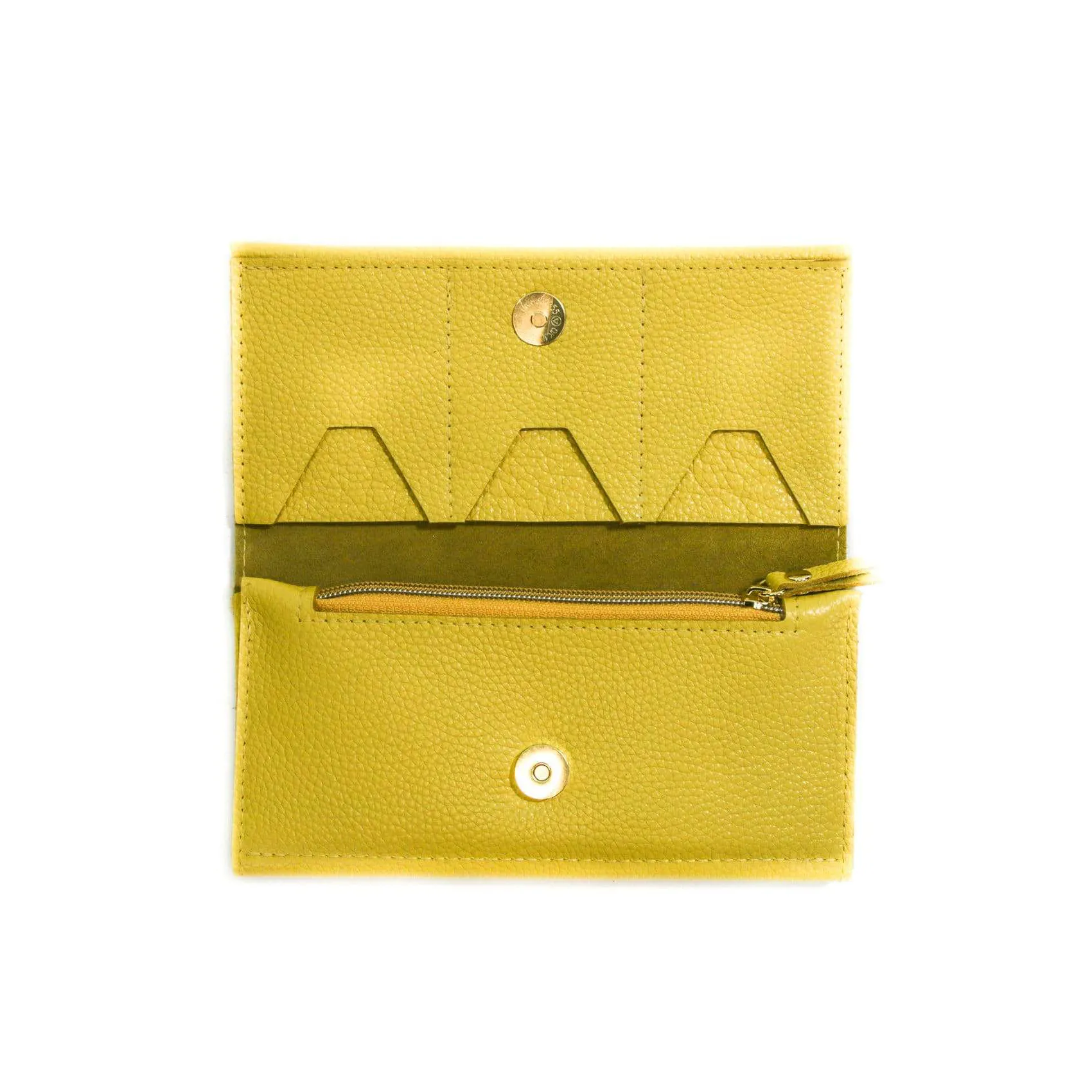 Yellow Leather Wallet