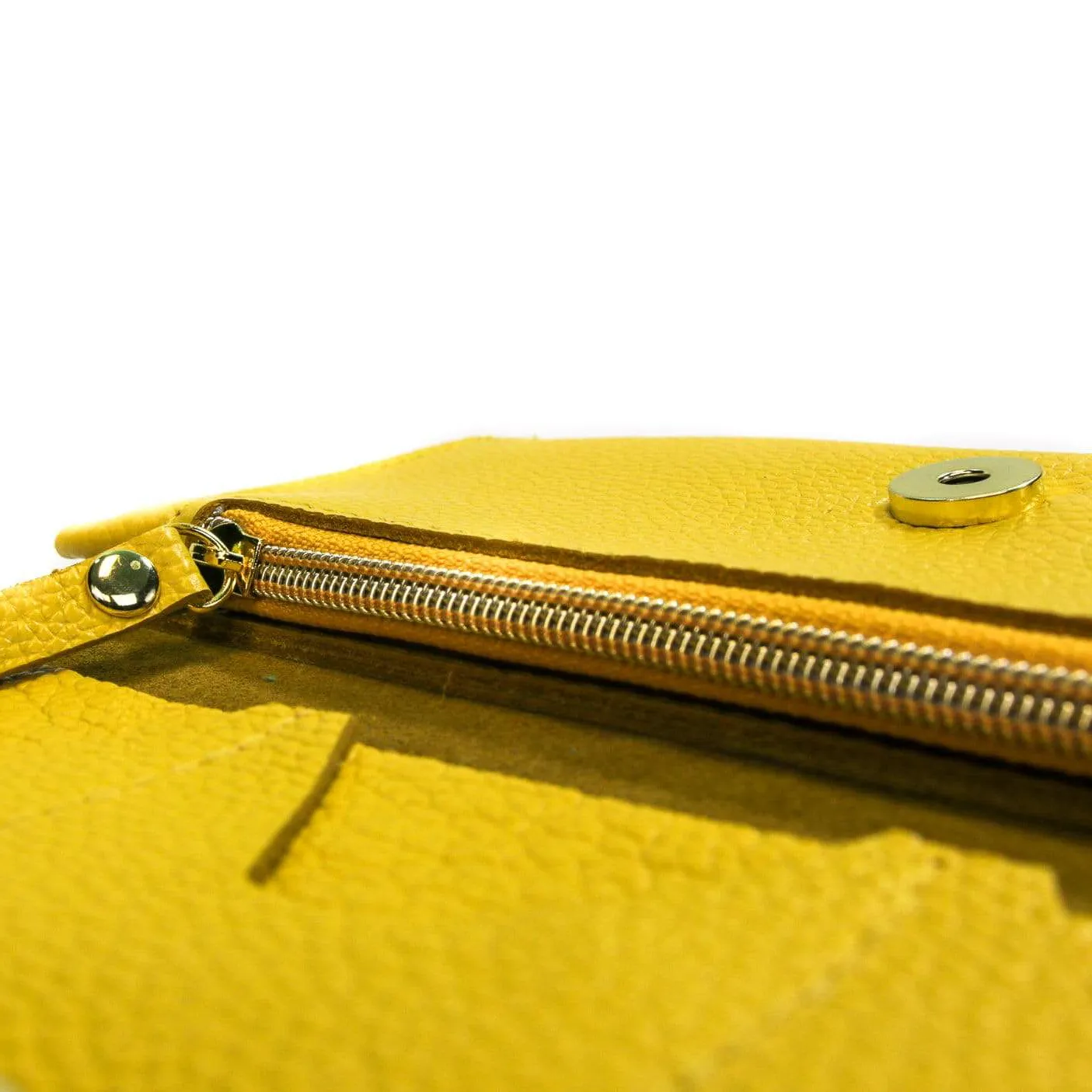 Yellow Leather Wallet