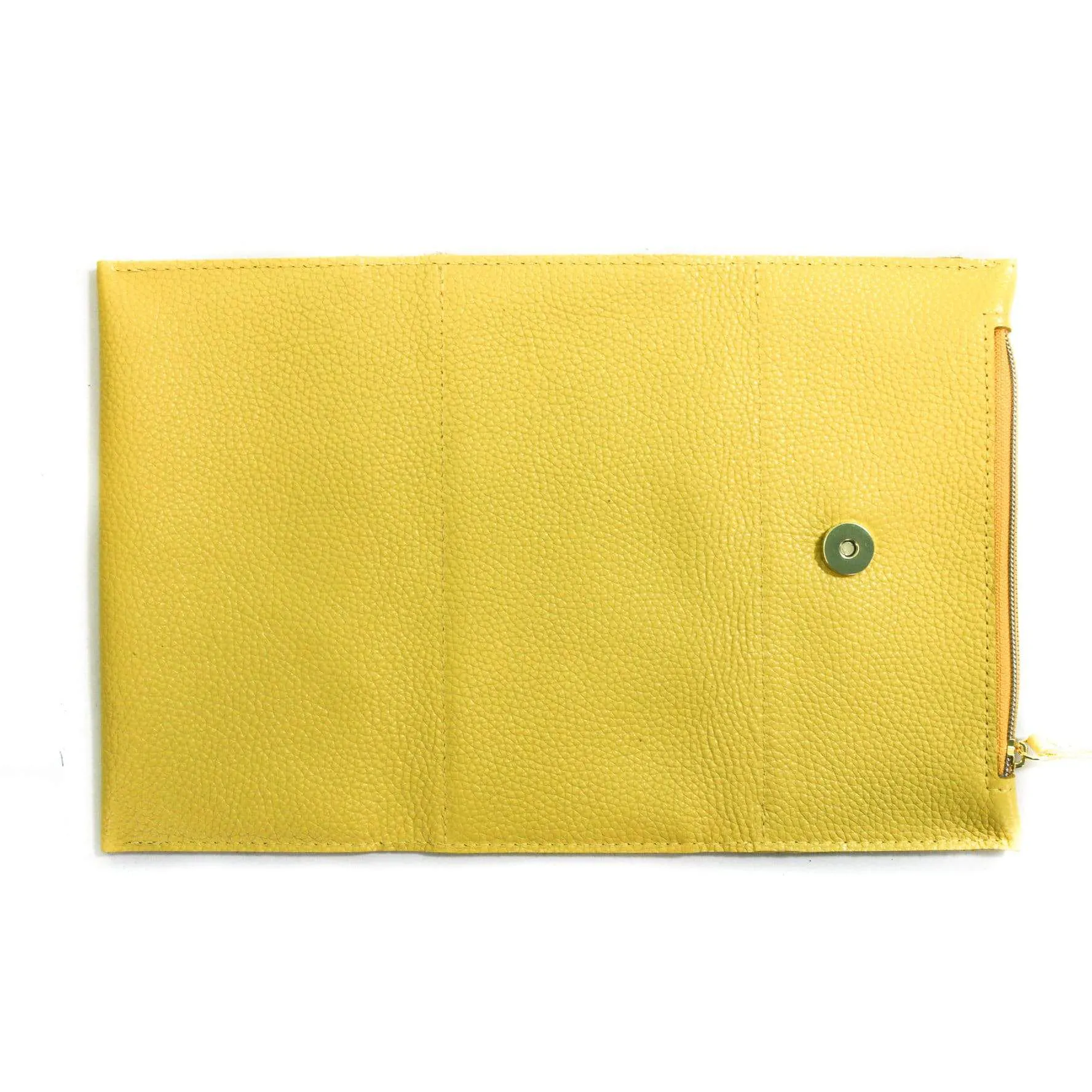 Yellow Leather Wallet
